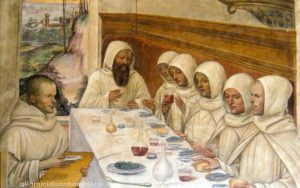 Scopri di più sull'articolo Alimentazione dei monaci nei secoli, da Subiaco a Montecassino