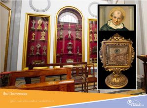 28 gennaio – la Chiesa ricorda San Tommaso d’Aquino. A Montecassino una reliquia del Santo